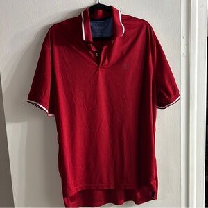 Chaps Men's Red Polo Shirt